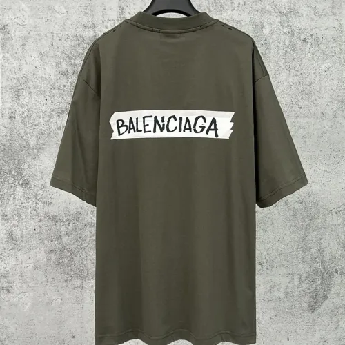 Replica Balenciaga T-Shirts Long Sleeved For Unisex #1446441 $45.00 USD for Wholesale