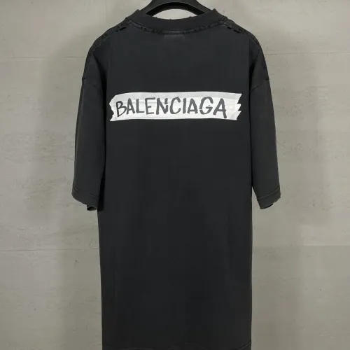 Replica Balenciaga T-Shirts Long Sleeved For Unisex #1446442 $45.00 USD for Wholesale