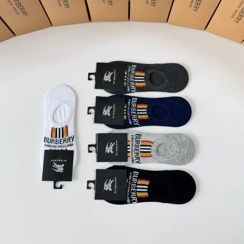 Replica Burberry Socks #1446924 $27.00 USD for Wholesale