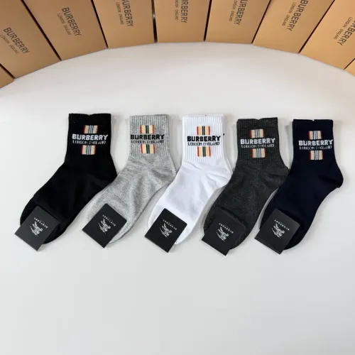 Replica Burberry Socks #1446926 $27.00 USD for Wholesale