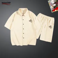 $48.00 USD Balenciaga Fashion Tracksuits Short Sleeved For Men #1437552
