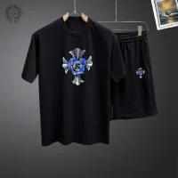 $48.00 USD Chrome Hearts Tracksuits Short Sleeved For Men #1437669