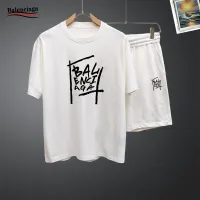 $48.00 USD Balenciaga Fashion Tracksuits Short Sleeved For Men #1437692