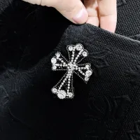 $68.00 USD Chrome Hearts Tracksuits Short Sleeved For Men #1439331