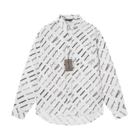 $52.00 USD Balenciaga Shirts Long Sleeved For Unisex #1439400