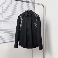 $72.00 USD Alexander McQueen Shirts Long Sleeved For Men #1439430