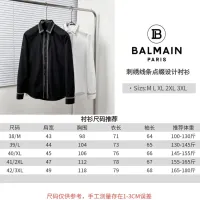 $72.00 USD Balmain Shirts Long Sleeved For Men #1439435