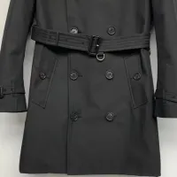 $222.00 USD Burberry Trench Coat Long Sleeved For Men #1439760
