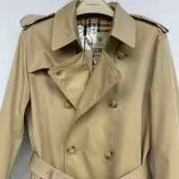 $222.00 USD Burberry Trench Coat Long Sleeved For Men #1439761
