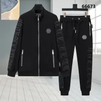 $102.00 USD Philipp Plein PP Tracksuits Long Sleeved For Men #1439997
