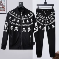 $102.00 USD Philipp Plein PP Tracksuits Long Sleeved For Men #1439999