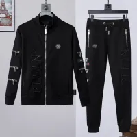 $102.00 USD Philipp Plein PP Tracksuits Long Sleeved For Men #1440001
