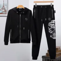 $102.00 USD Philipp Plein PP Tracksuits Long Sleeved For Men #1440002