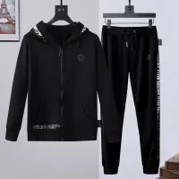 $102.00 USD Philipp Plein PP Tracksuits Long Sleeved For Men #1440004
