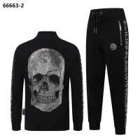 $102.00 USD Philipp Plein PP Tracksuits Long Sleeved For Men #1440010
