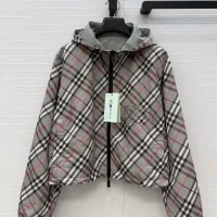 $128.00 USD Burberry Jackets Long Sleeved For Women #1440027