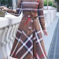 $85.00 USD Burberry Dresses Long Sleeved For Women #1440033