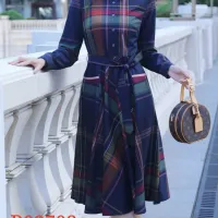 $85.00 USD Burberry Dresses Long Sleeved For Women #1440034