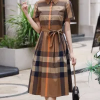 $85.00 USD Burberry Dresses Short Sleeved For Women #1440039