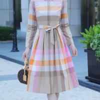 $85.00 USD Burberry Dresses Long Sleeved For Women #1440042