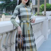 $85.00 USD Burberry Dresses Long Sleeved For Women #1440047