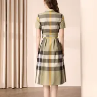 $85.00 USD Burberry Dresses Short Sleeved For Women #1440054