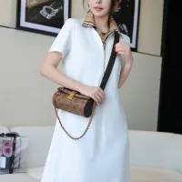 $85.00 USD Burberry Dresses Short Sleeved For Women #1440055
