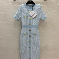 $105.00 USD Balmain Dresses Short Sleeved For Women #1440091
