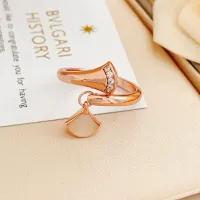 $34.00 USD Bvlgari Rings In Rose Gold For Women #1440784