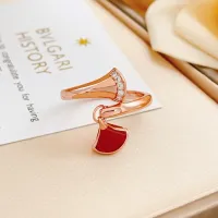$34.00 USD Bvlgari Rings In Rose Gold For Women #1440785