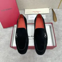 $170.00 USD Salvatore Ferragamo Leather Shoes For Men #1441442