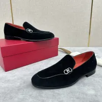 $170.00 USD Salvatore Ferragamo Leather Shoes For Men #1441442