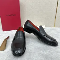 $170.00 USD Salvatore Ferragamo Leather Shoes For Men #1441443