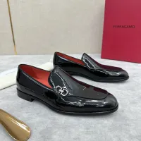 $170.00 USD Salvatore Ferragamo Leather Shoes For Men #1441444