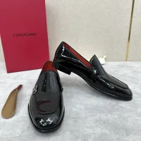$170.00 USD Salvatore Ferragamo Leather Shoes For Men #1441444