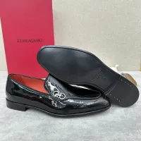 $170.00 USD Salvatore Ferragamo Leather Shoes For Men #1441444