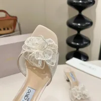 $98.00 USD Jimmy Choo Slippers For Women #1441920