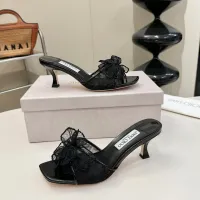$98.00 USD Jimmy Choo Slippers For Women #1441924