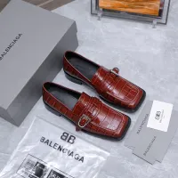 $128.00 USD Balenciaga Leather Shoes For Women #1442098