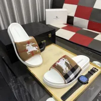 $60.00 USD Burberry Slippers For Men #1442845