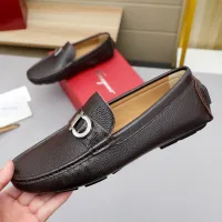 $82.00 USD Salvatore Ferragamo Leather Shoes For Men #1442978