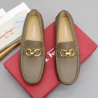 $82.00 USD Salvatore Ferragamo Leather Shoes For Men #1442979