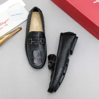 $80.00 USD Salvatore Ferragamo Leather Shoes For Men #1443105