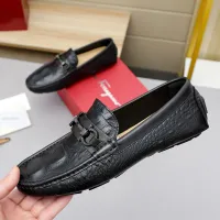 $80.00 USD Salvatore Ferragamo Leather Shoes For Men #1443105