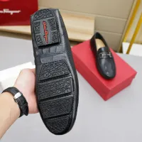 $80.00 USD Salvatore Ferragamo Leather Shoes For Men #1443105