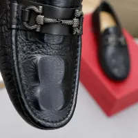 $80.00 USD Salvatore Ferragamo Leather Shoes For Men #1443105