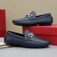 $80.00 USD Salvatore Ferragamo Leather Shoes For Men #1443110