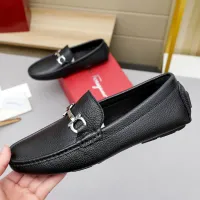 $80.00 USD Salvatore Ferragamo Leather Shoes For Men #1443112