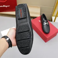 $80.00 USD Salvatore Ferragamo Leather Shoes For Men #1443112