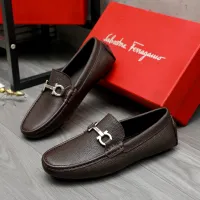 $80.00 USD Salvatore Ferragamo Leather Shoes For Men #1443616